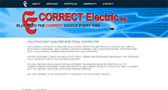 Desktop Screenshot of correctinc.com